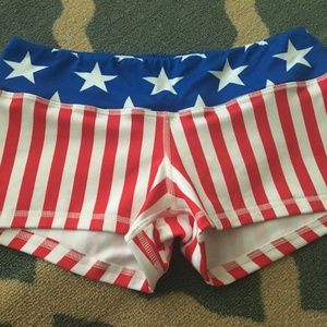 Fleo American Flag Originals Shorts Size Medium